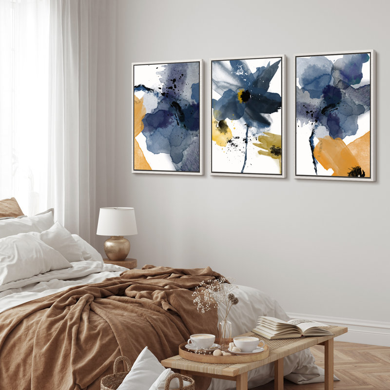 ts！キャンバスアート Abstract+Botanical+Watercolor+
